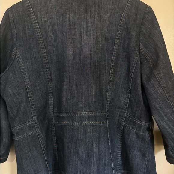 L.A. Blues Navy Denim‎ Jacket - Picture 6 of 6